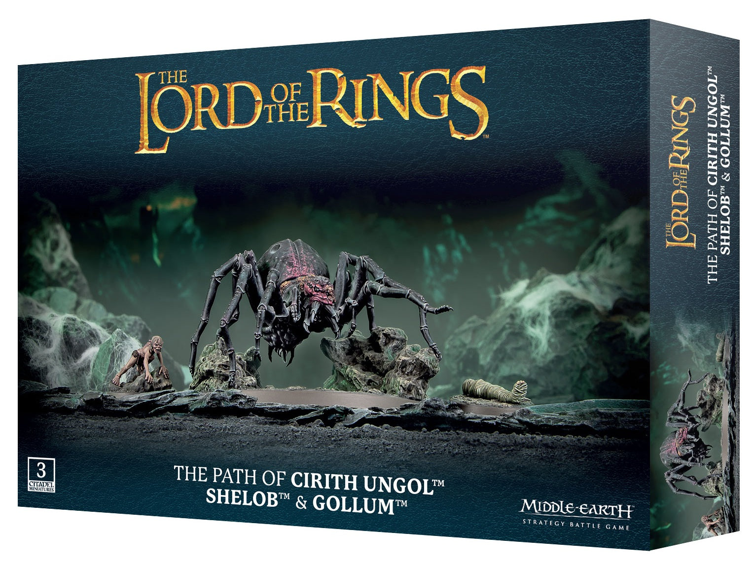 The Path Of Cirith Ungol: Shelob & Gollum