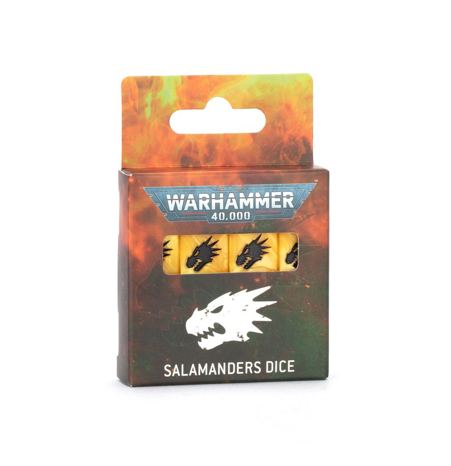 Warhammer 40000: Salamanders Dice