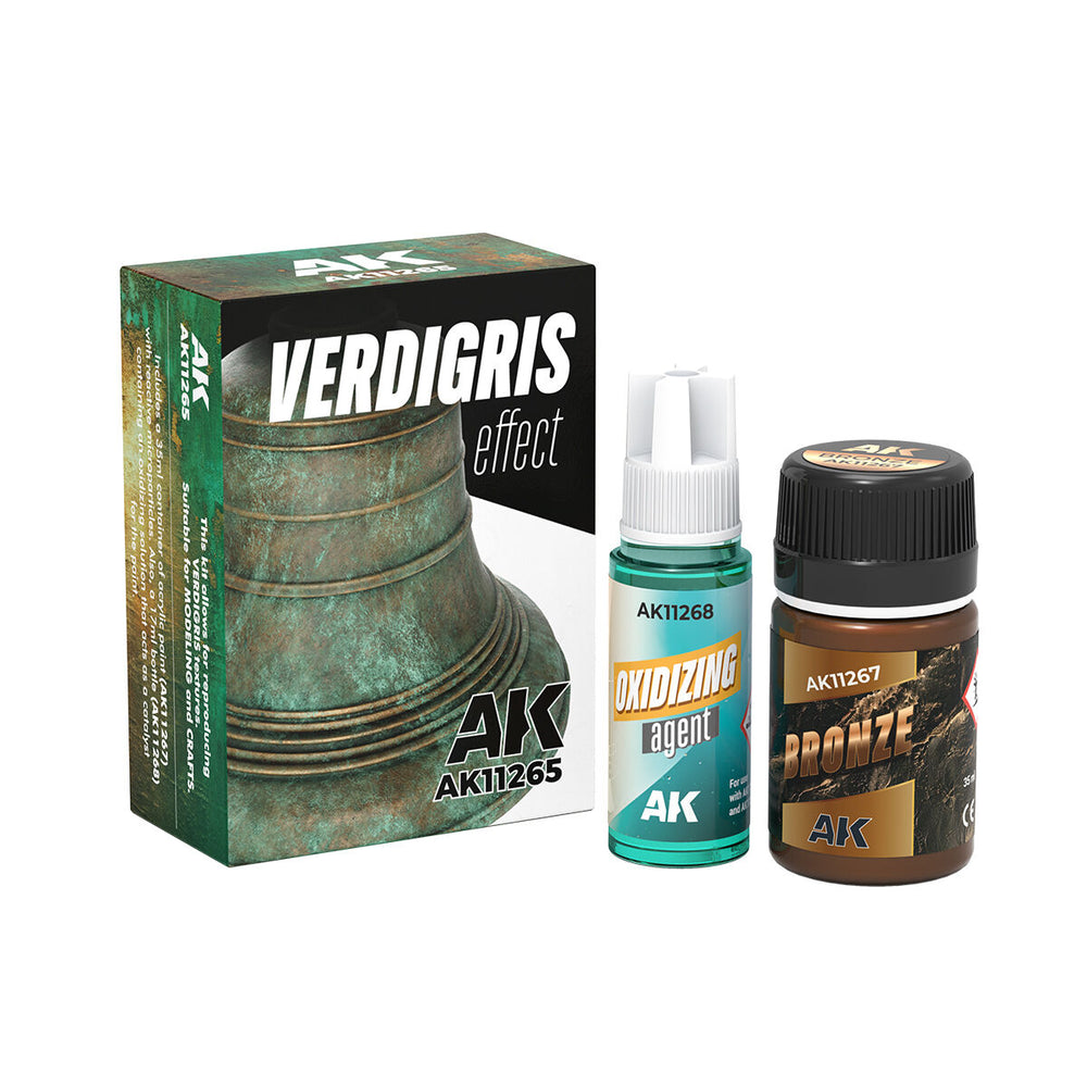 AK Interactive Verdigris Effect Set.