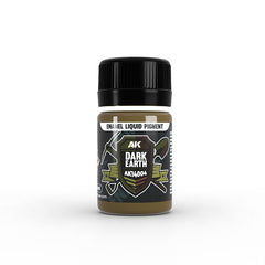AK Interactive - Pigments  - Dark Earth - Liquid Pigment 35ml