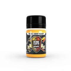 AK Interactive - Pigments  - Ochre Earth - Liquid Pigment 35ml