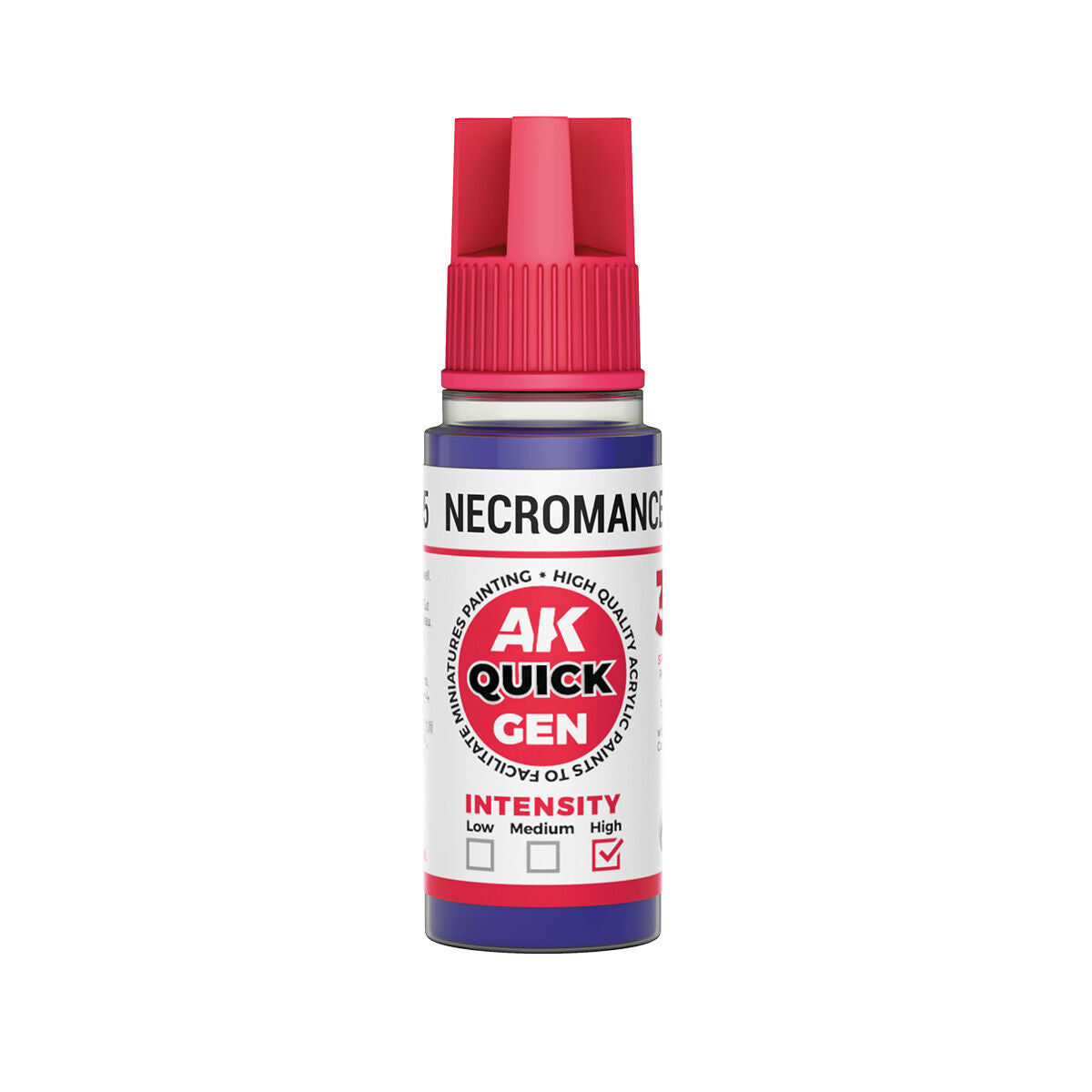AK Interactive Quick Gen: Necromancer Purple - 18ml Acrylic Paint