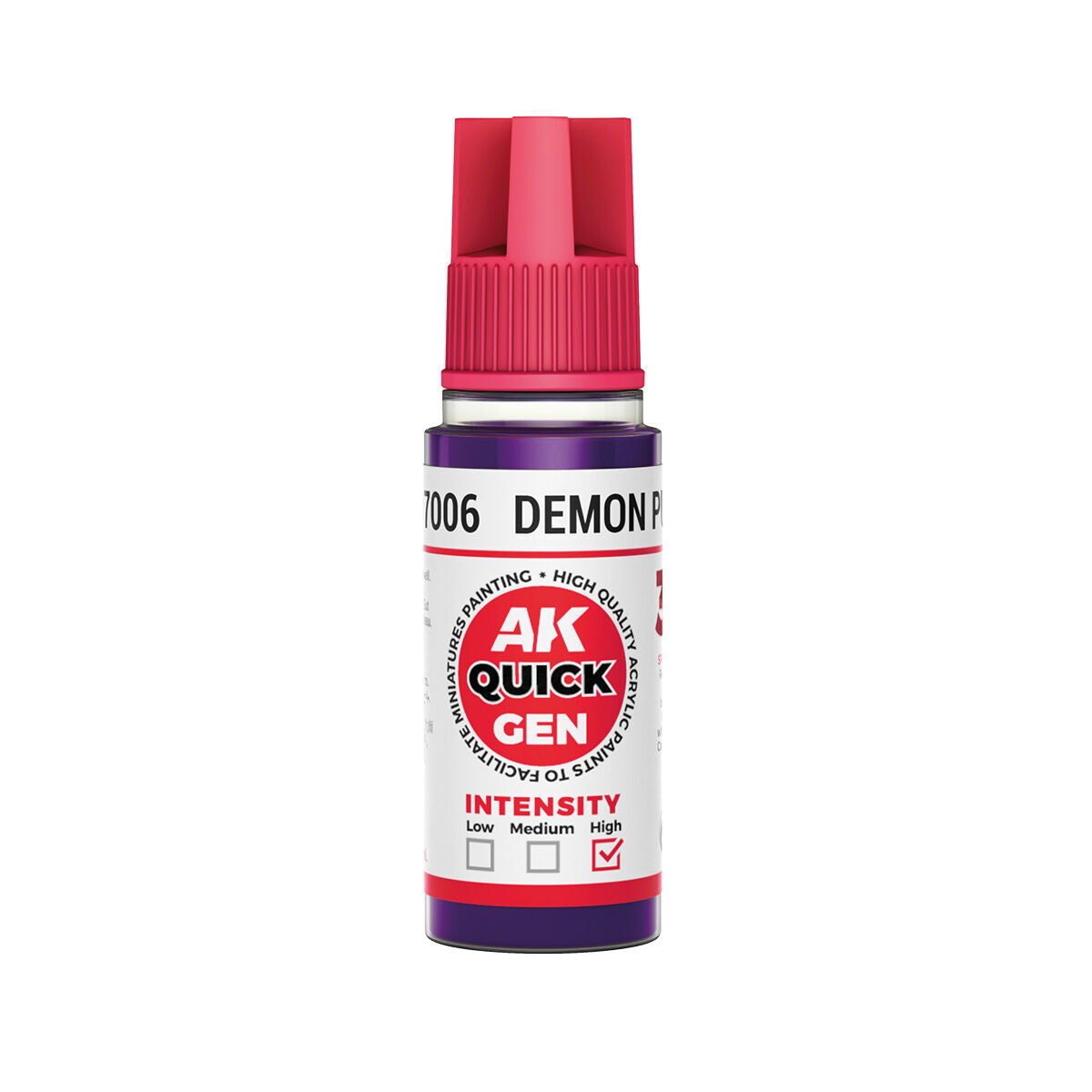 AK Interactive Quick Gen: Demon Purple - 18ml Acrylic Paint