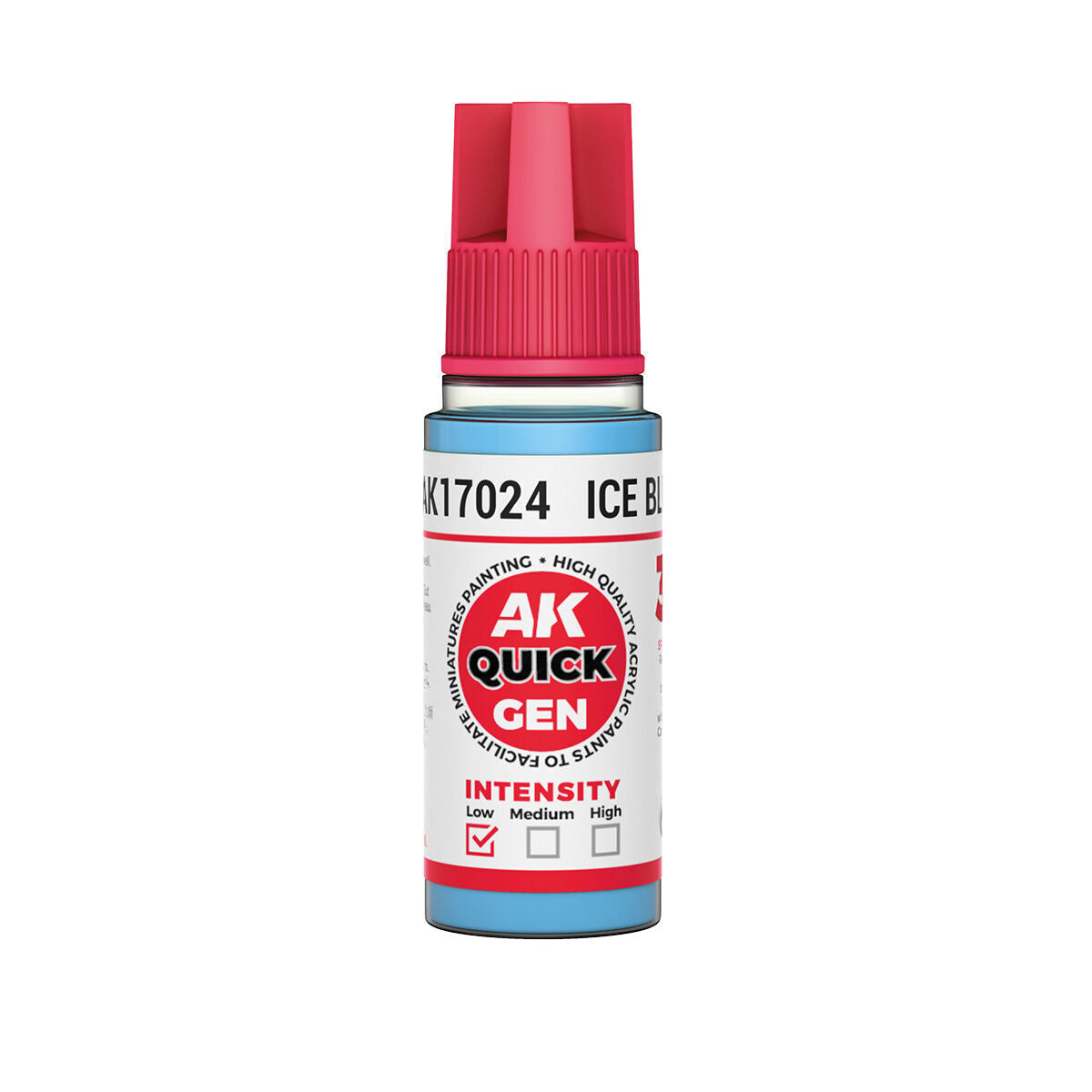 AK Interactive Quick Gen: Ice Blue - 18ml Acrylic Paint