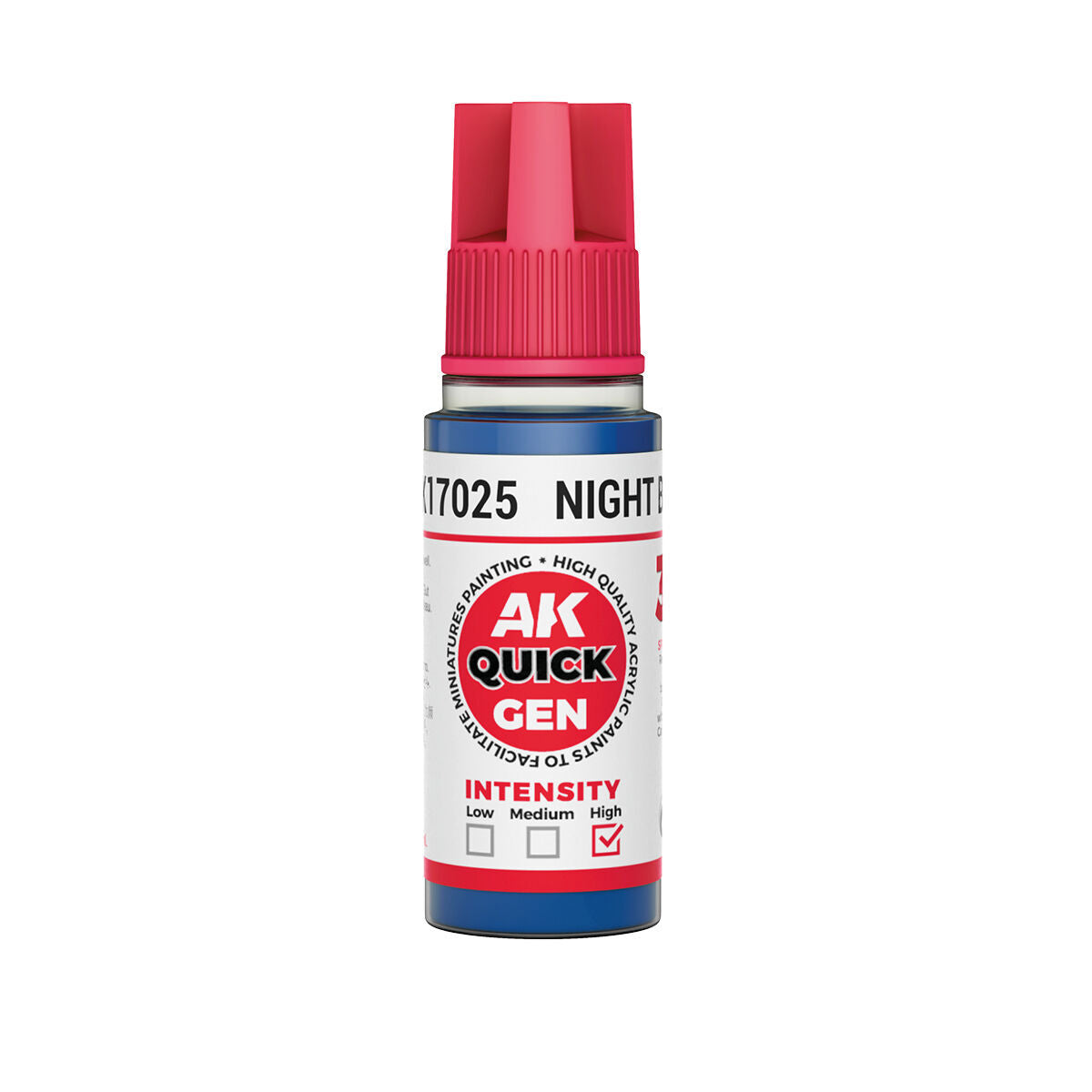 AK Interactive Quick Gen: Night Blue - 18ml Acrylic Paint