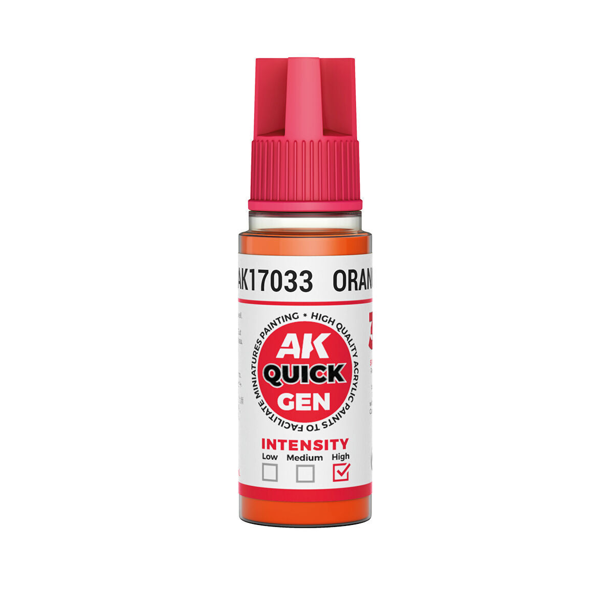 AK Interactive Quick Gen: Orange - 18ml Acrylic Paint