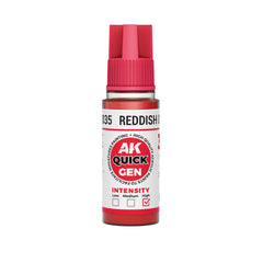 AK Interactive Quick Gen: Reddish Orange - 18ml Acrylic Paint
