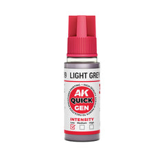 AK Interactive Quick Gen: Light Grey Shadow - 18ml Acrylic Paint