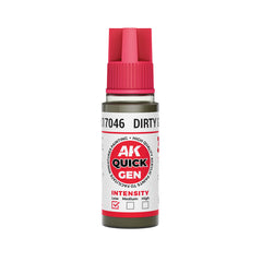 AK Interactive Quick Gen: Dirty Grey - 18ml Acrylic Paint