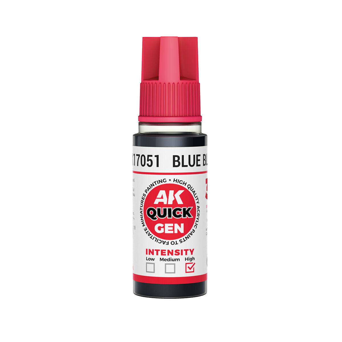 AK Interactive Quick Gen: Blue Black - 18ml Acrylic Paint