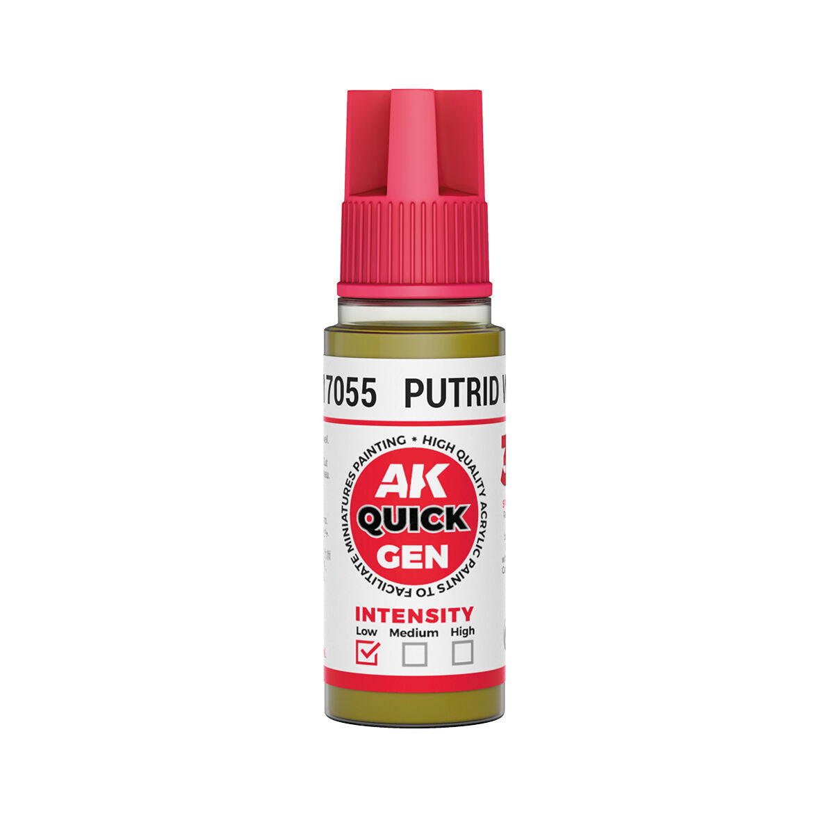 AK Interactive Quick Gen: Putrid White - 18ml Acrylic Paint