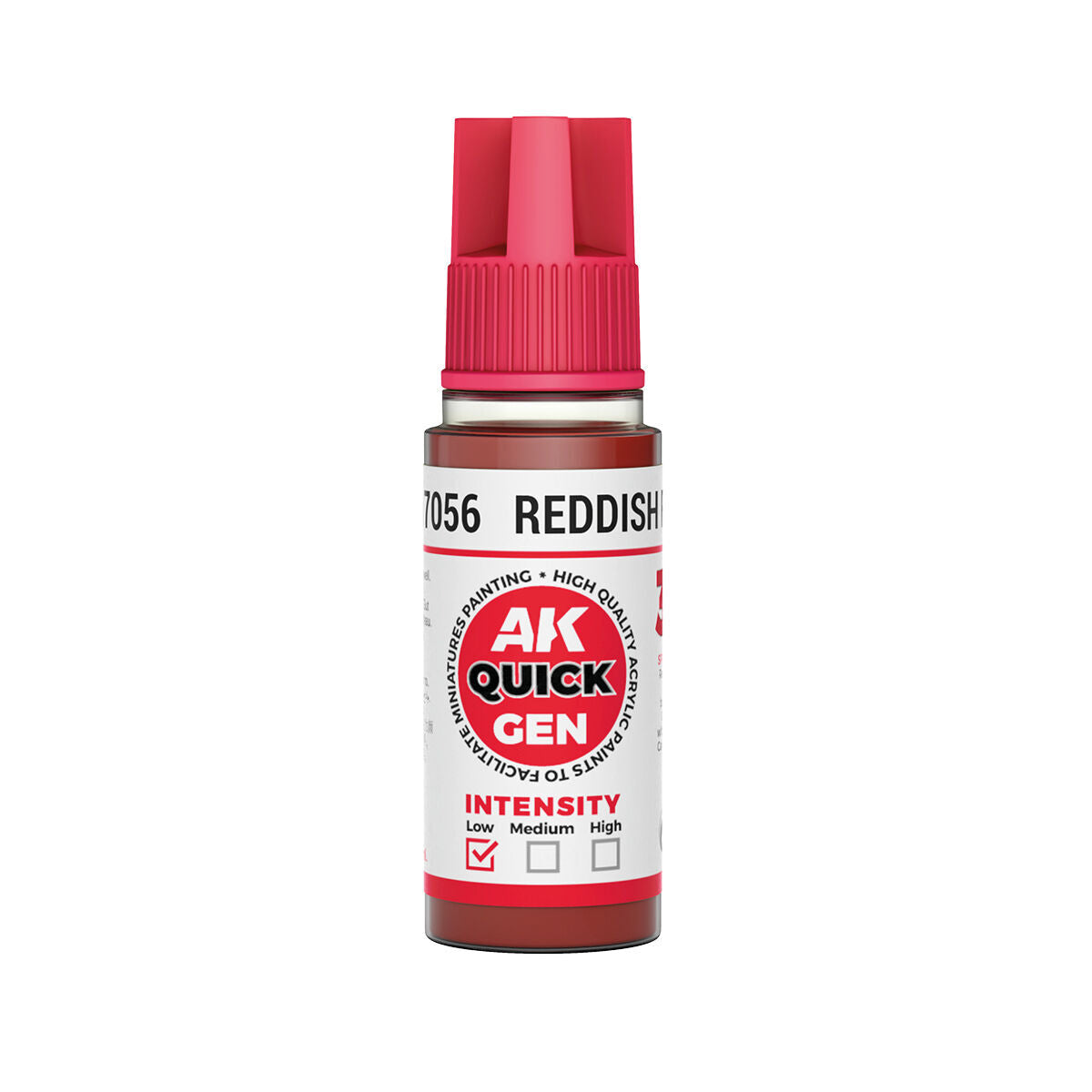 AK Interactive Quick Gen: Reddish Flesh - 18ml Acrylic Paint