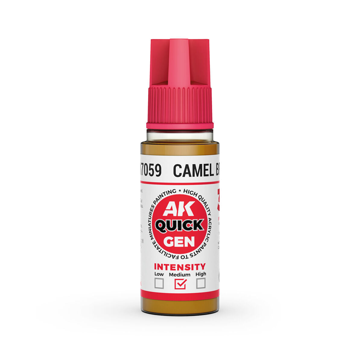 AK Interactive Quick Gen: Camel Brown - 18ml Acrylic Paint