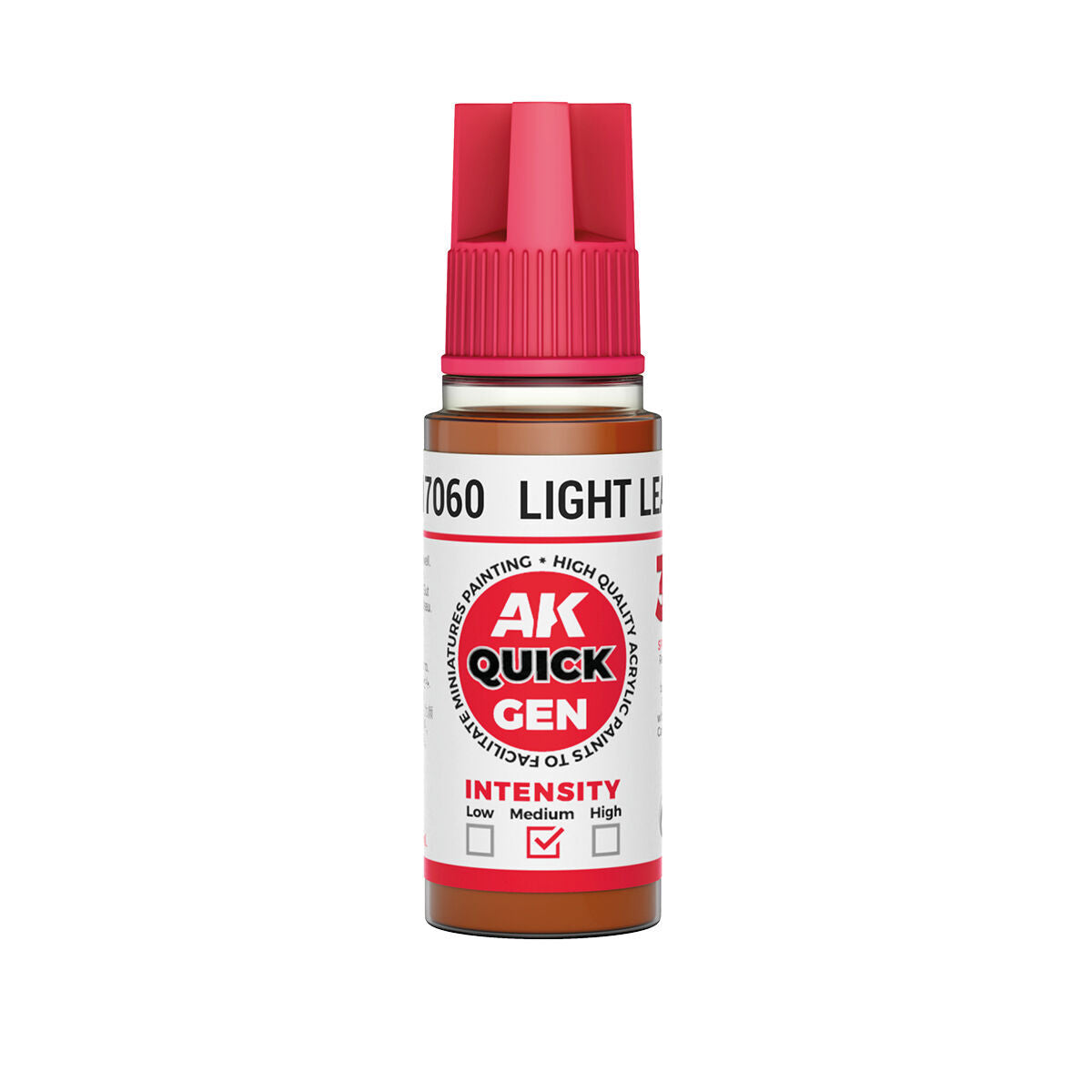 AK Interactive Quick Gen: Light Leather - 18ml Acrylic Paint