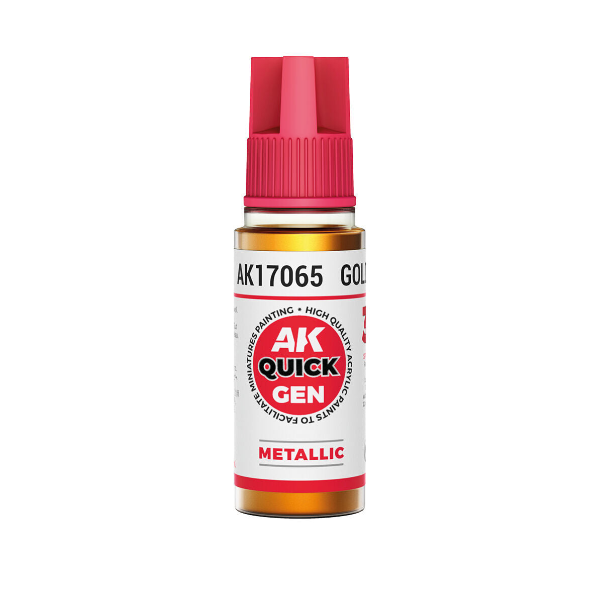 AK Interactive Quick Gen: Gold - 18ml Acrylic Paint