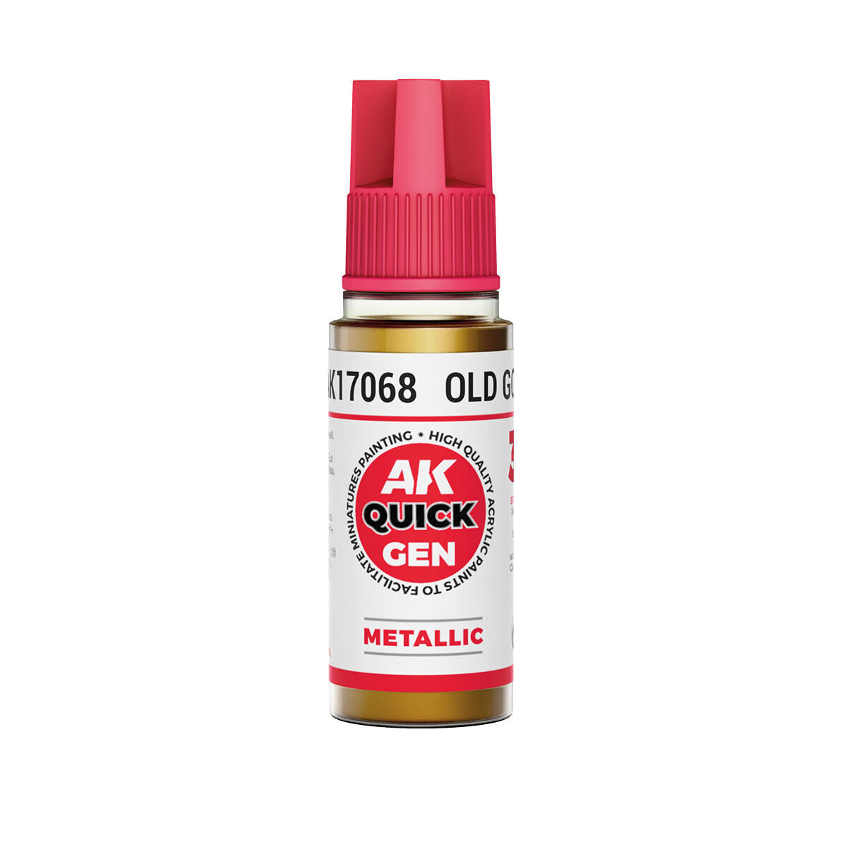 AK Interactive Quick Gen: Old Gold - 18ml Acrylic Paint