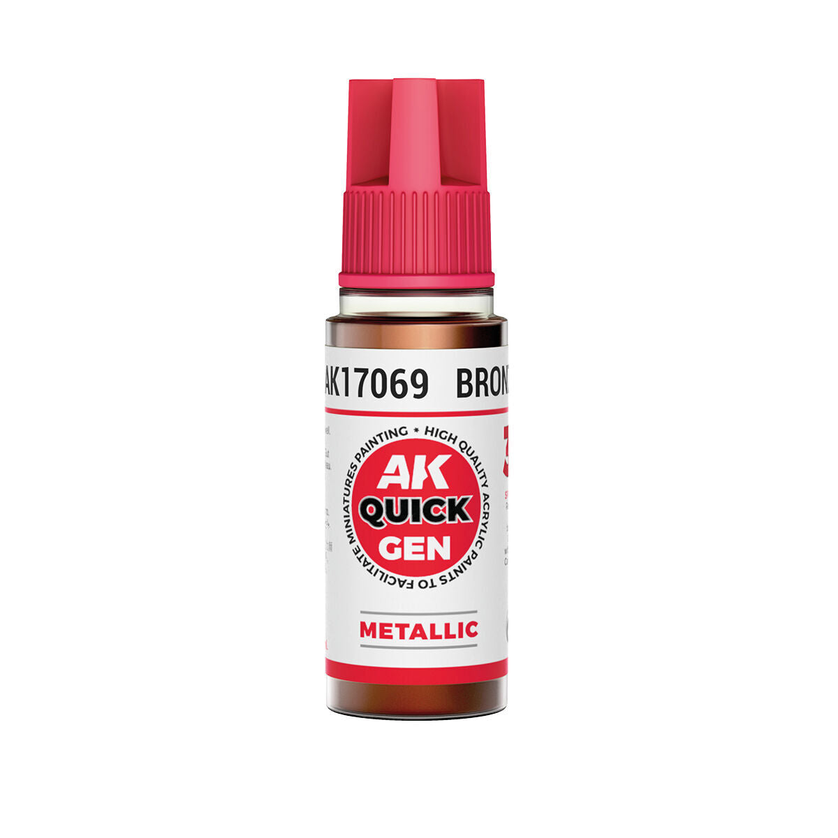 AK Interactive Quick Gen: Bronze - 18ml Acrylic Paint