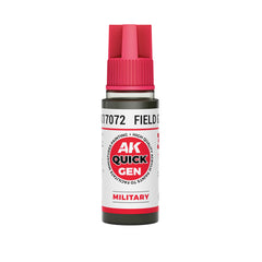 AK Interactive Quick Gen: Field Grey - 18ml Acrylic Paint