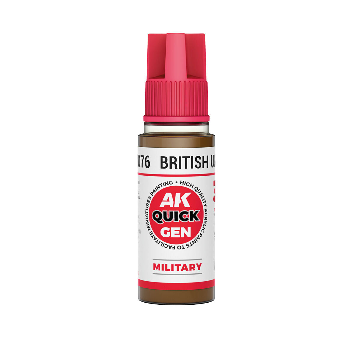 AK Interactive Quick Gen: British Uniform - 18ml Acrylic Paint