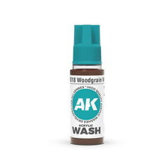 AK Interactive Acrylic Wash: Woodgrain Wash 18ml.