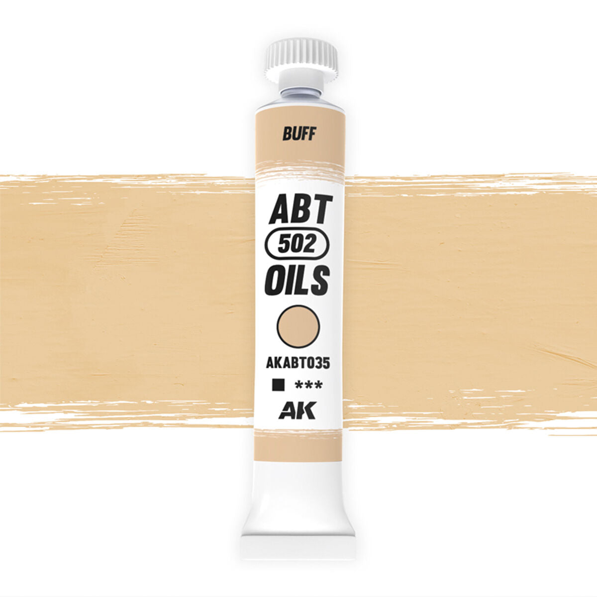 AK Interactive - Oils - Buff 20ml
