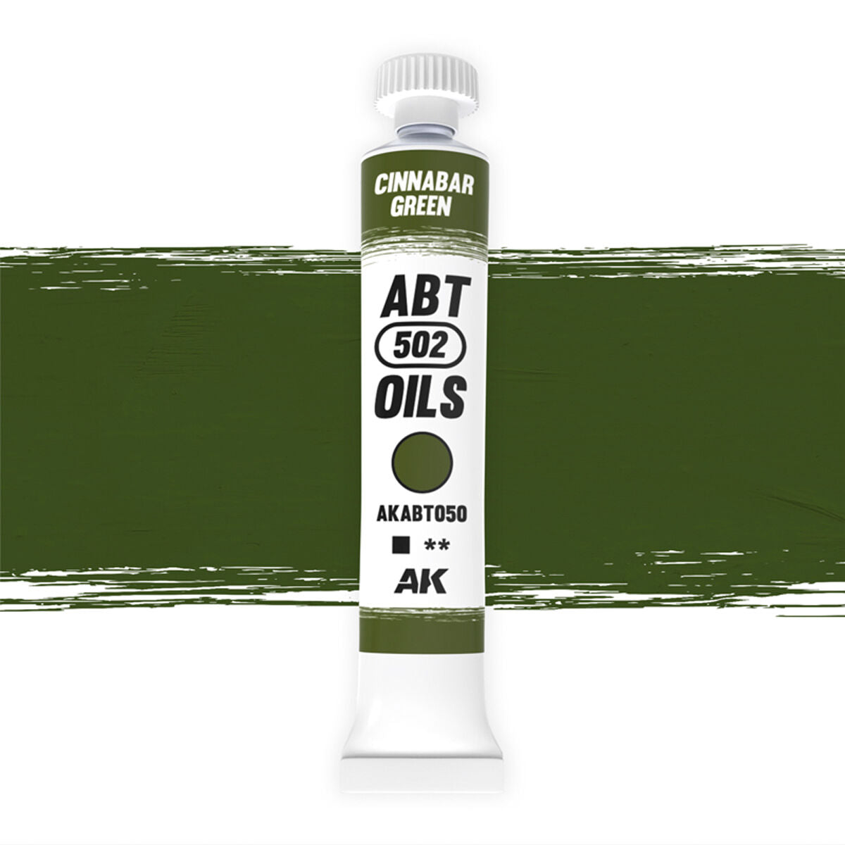 AK Interactive - Oils - Cinnabar Green 20ml