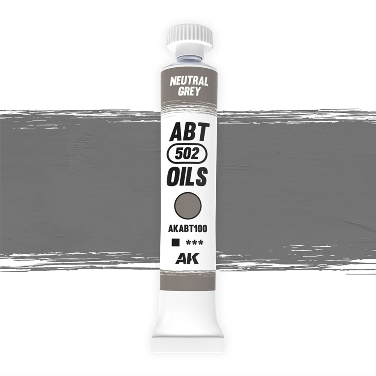 AK Interactive - Oils - Neutral Grey 20ml