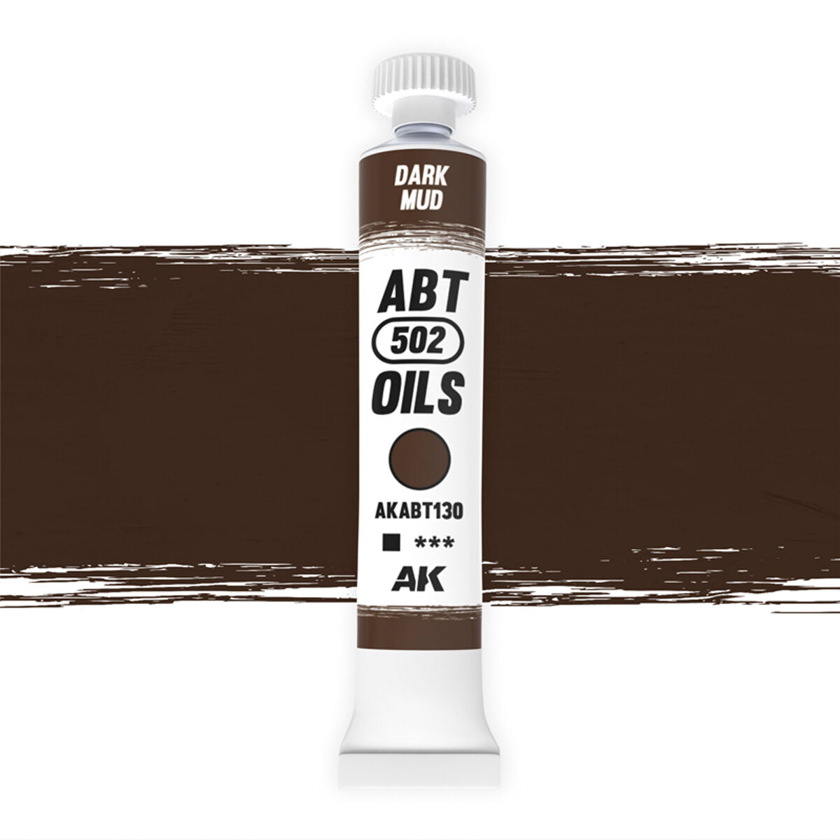 AK Interactive - Oils - Dark Mud 20ml
