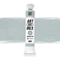 AK Interactive - Oils - Light Grey 20ml
