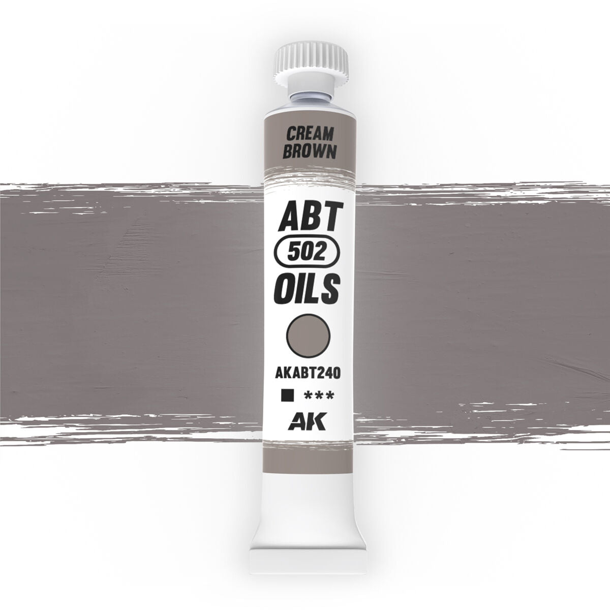 AK Interactive - Oils - Cream Brown 20ml