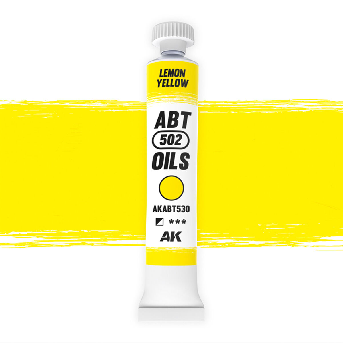 AK Interactive - Oils - Lemon Yellow 20ml