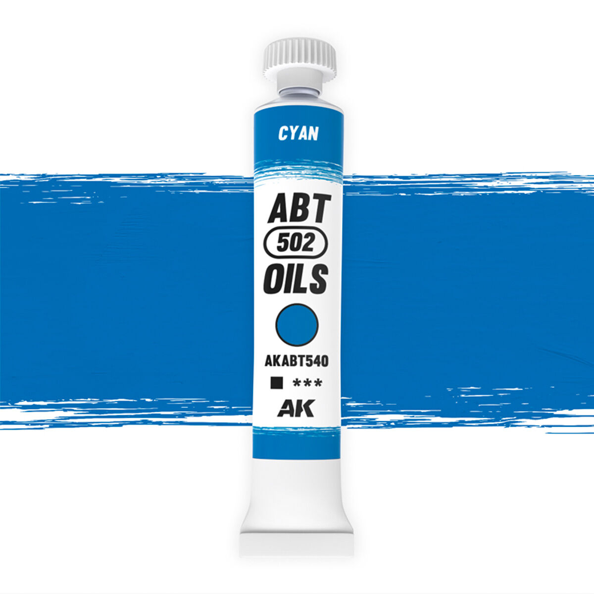 AK Interactive - Oils - Cyan 20ml
