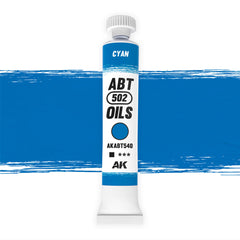 AK Interactive - Oils - Cyan 20ml