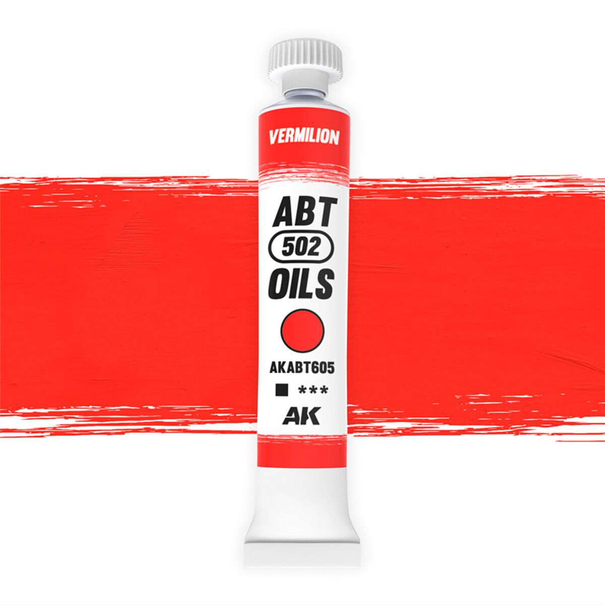 AK Interactive - Oils - Vermilion 20ml