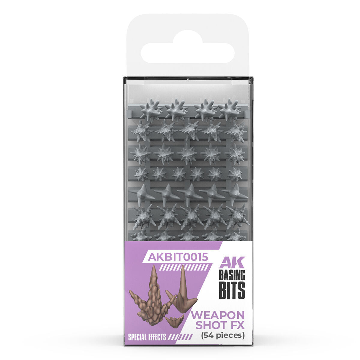 AK Interactive Basing Bits - Weapons Shot Fx (54)
