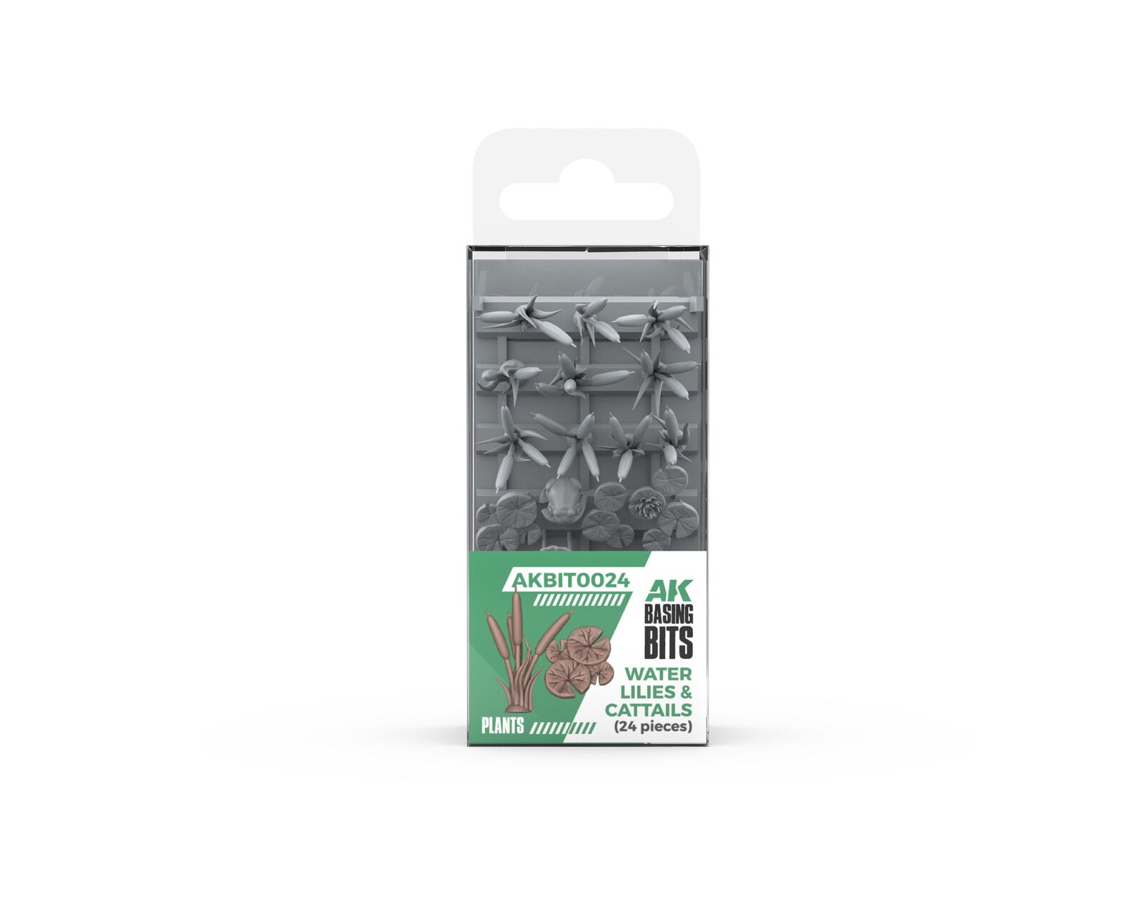 AK Interactive Basing Bits: Water Lilies & Cattails