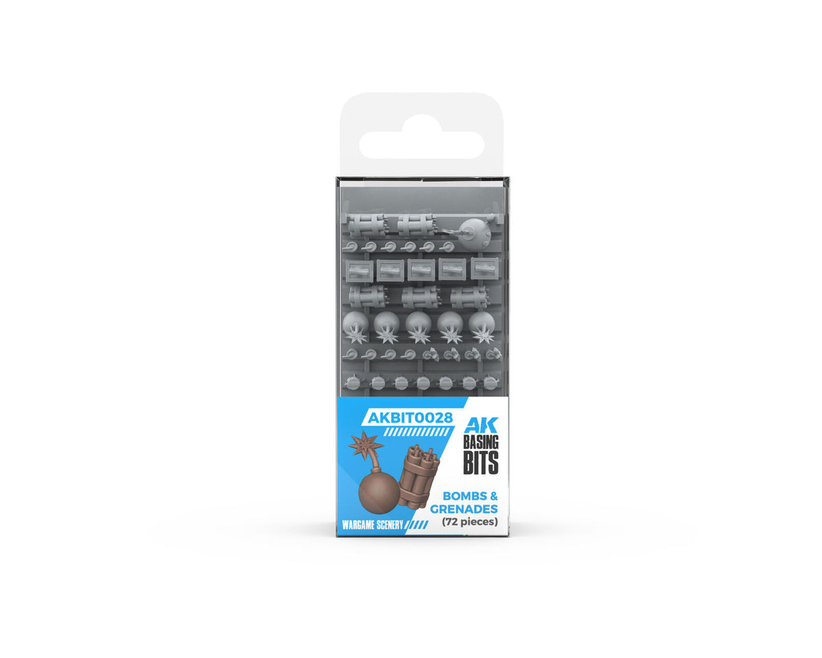 AK Interactive Basing Bits: Bombs & Grenades