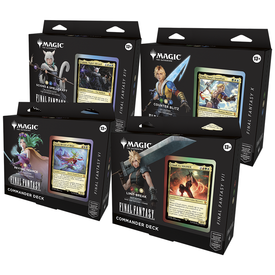 Magic the Gathering - Final Fantasy - Commander Deck Set