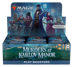 Magic the Gathering - Murders at Karlov Manor - Play Booster BOX