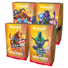 Magic: The Gathering® | Marvel Super Heroes Collector Commander Decks Set