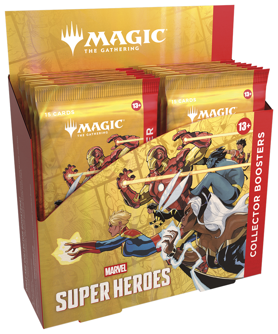Magic: The Gathering® | Marvel Super Heroes Collector Booster - BOX