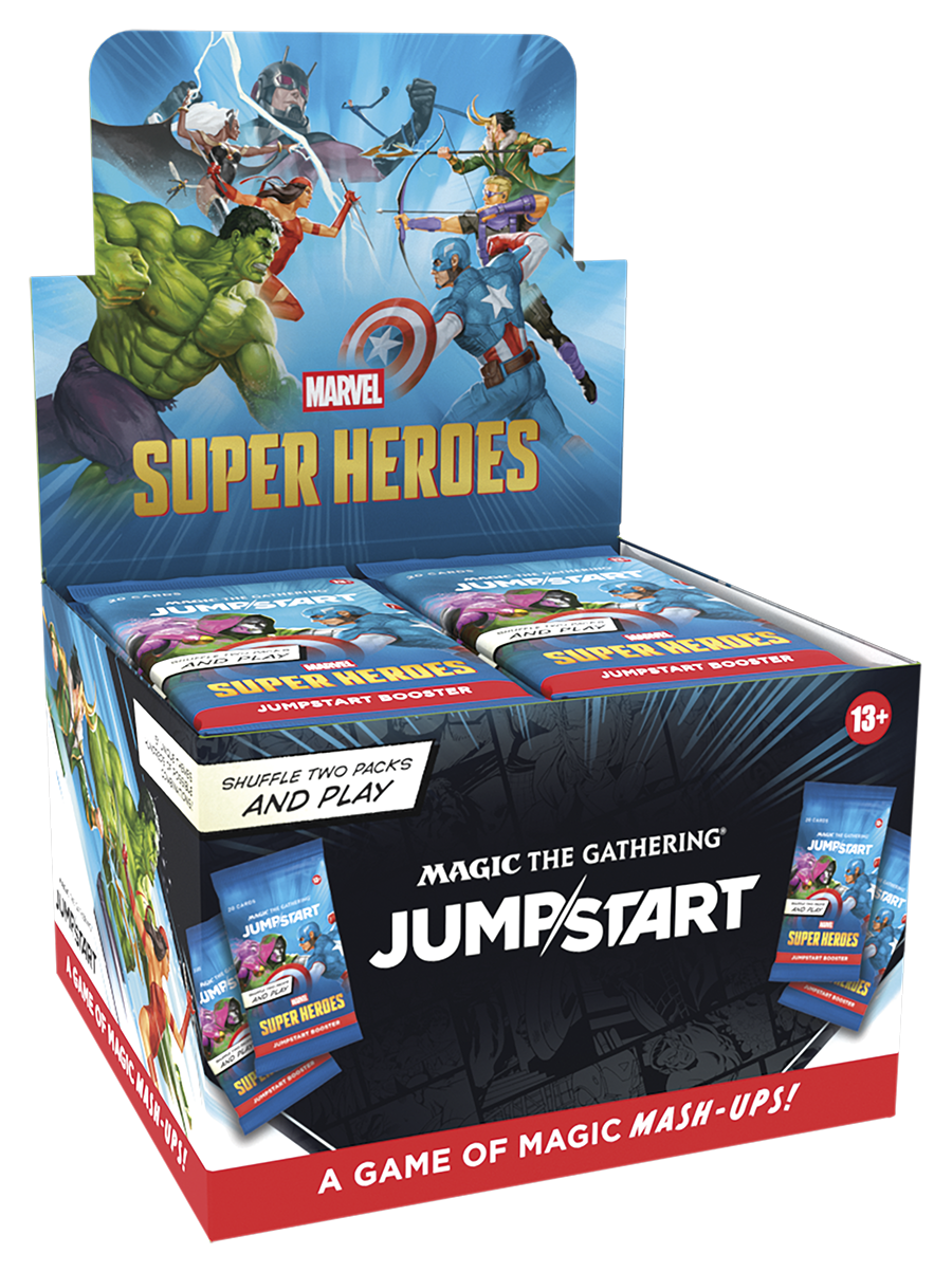 Magic: The Gathering® | Marvel Super Heroes Jumpstart Booster - Box