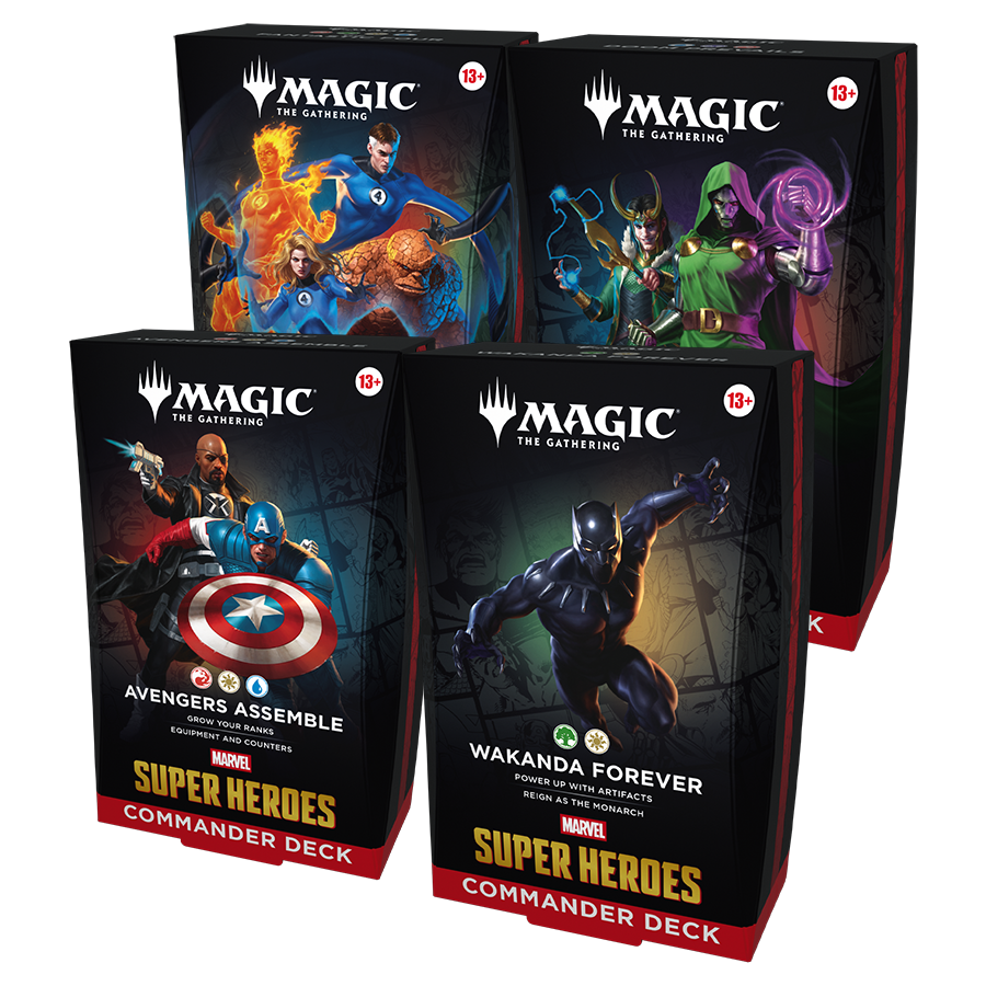 Magic: The Gathering® | Marvel Super Heroes Commander Deck Set