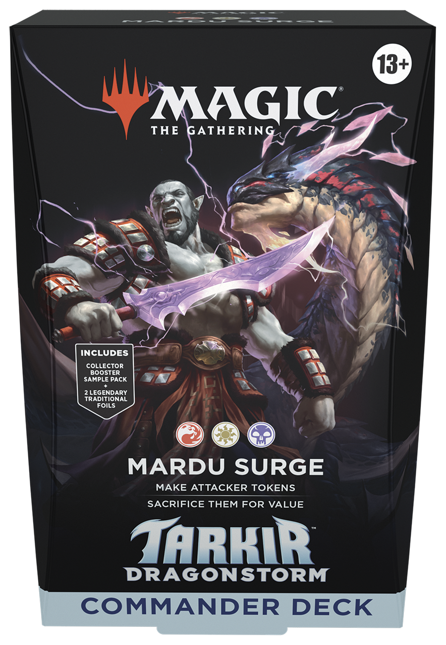 Magic the Gathering - Tarkir: Dragonstorm - Commander Deck Set