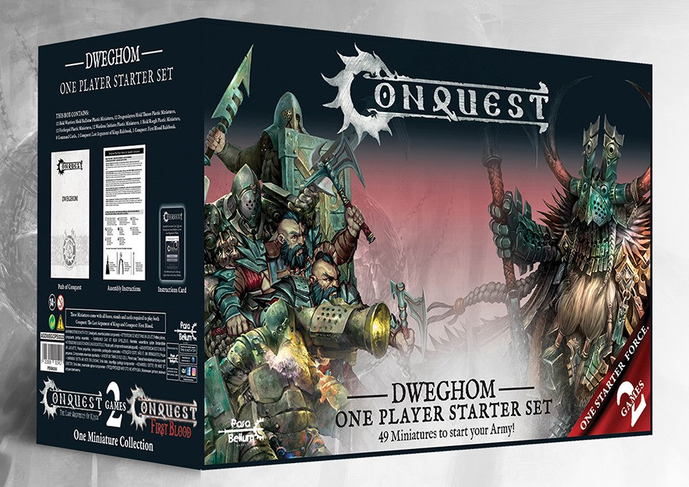 Conquest - Dweghom: Conquest 1 player Starter Set
