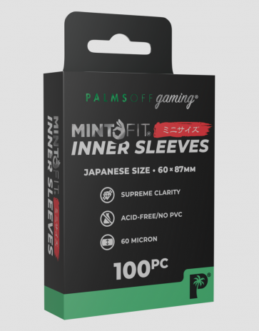 Palms Off Gaming - MintFit Inner Sleeves - 100pc