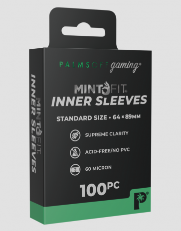 Palms Off Gaming - MintFit Inner Sleeves - 100pc