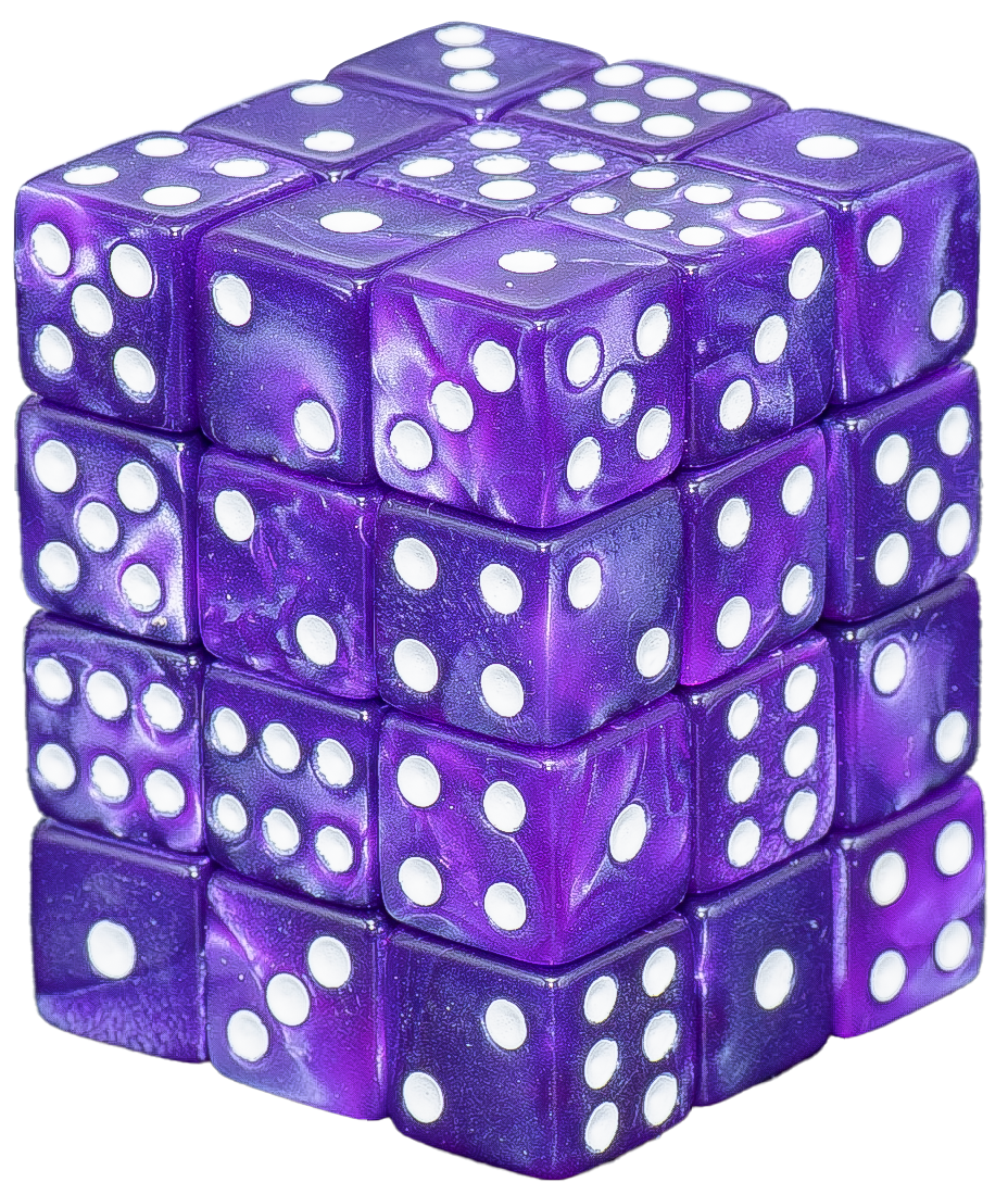 Ausdice Dice Cubes - 12mm