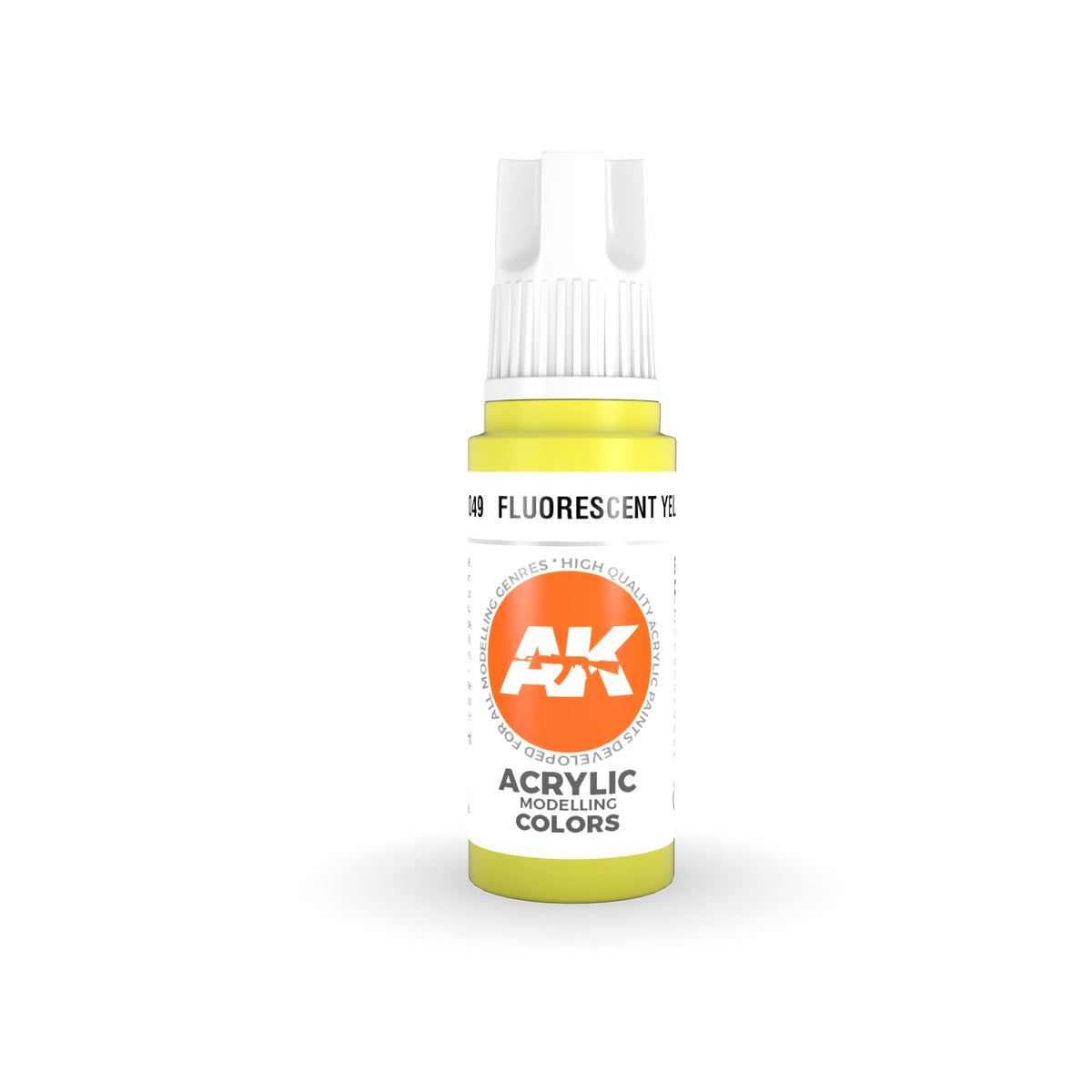 AK Interactive - 3 Gen Acrylics - Fluorescent Yellow 17ml