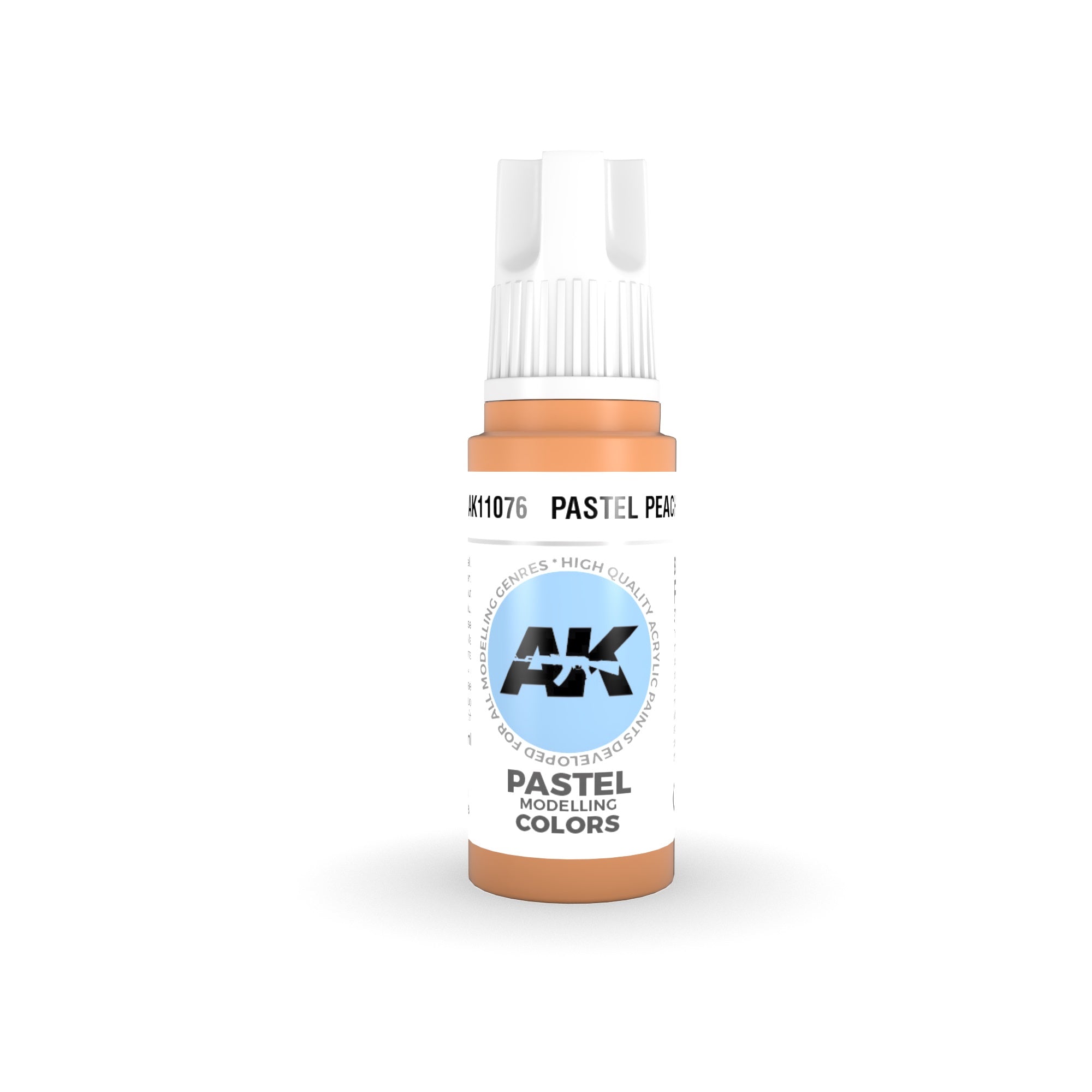 AK Interactive - 3 Gen Acrylics - Pastel Peach 17ml